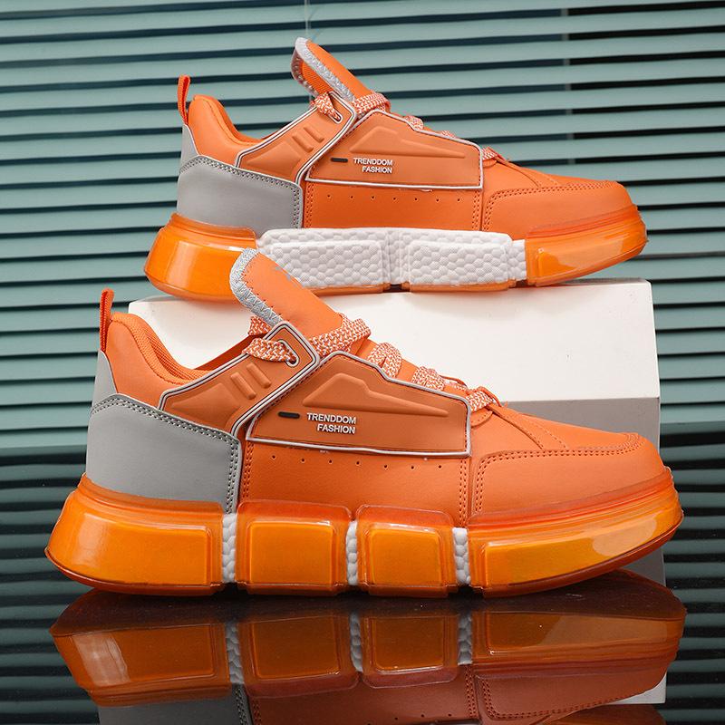 Autumn fashion casual platform shoes new student lace-up white shoes outdoor sports trend men s shoes 39
Autumn fashion casual platform shoes new student lace-up white shoes outdoor sports trend men s shoes 39