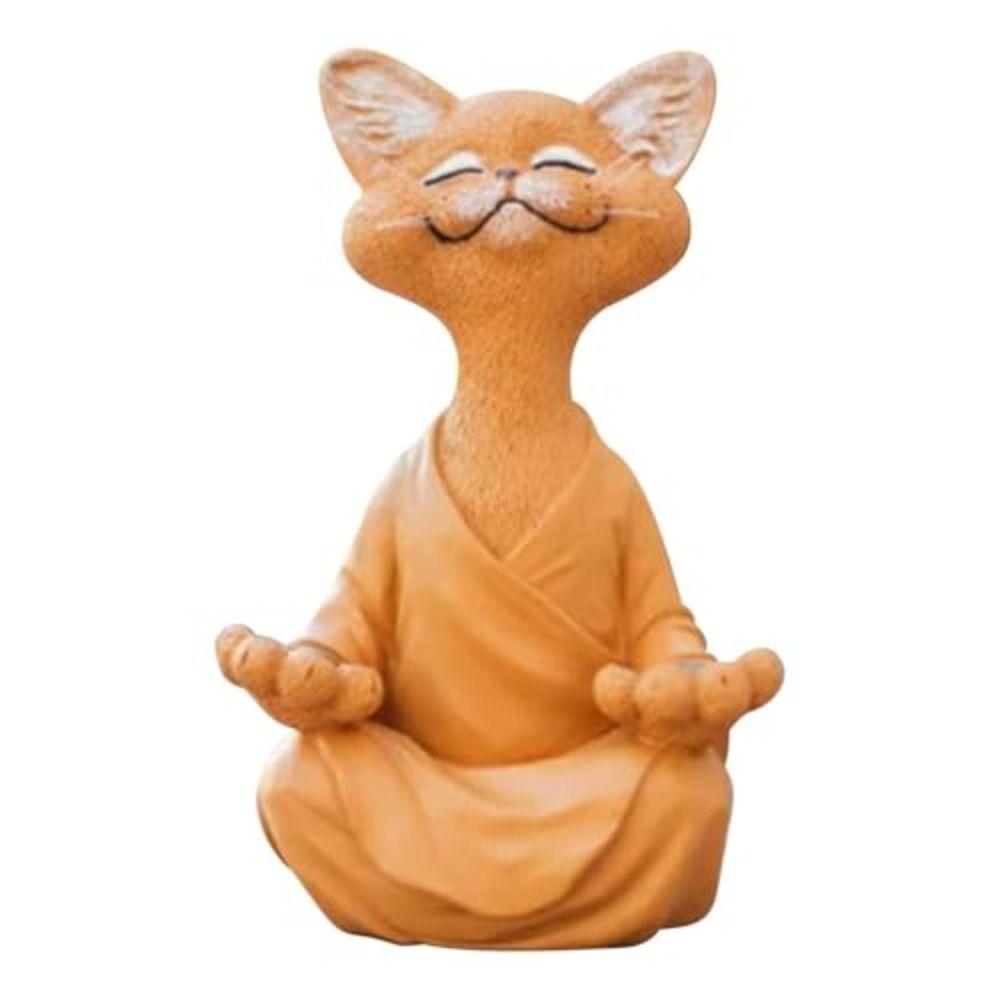 Причудливая статуя кошки для медитации, украшения, статуэтка кошки-будды, декор для медитации
Причудливая статуя кошки для медитации, украшения, статуэтка кошки-будды, декор для медитации