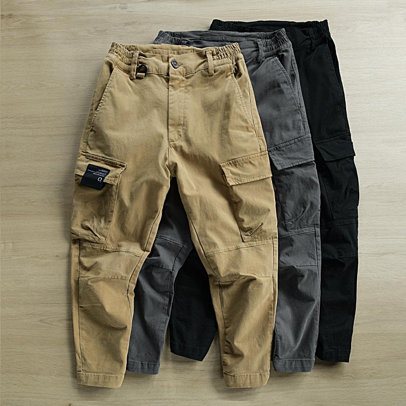 Men Solid Color Slim Fit Comfortable Sweatpants Youth Button Fly Multi Pockets Pants XS чорний
Men Solid Color Slim Fit Comfortable Sweatpants Youth Button Fly Multi Pockets Pants XS чорний