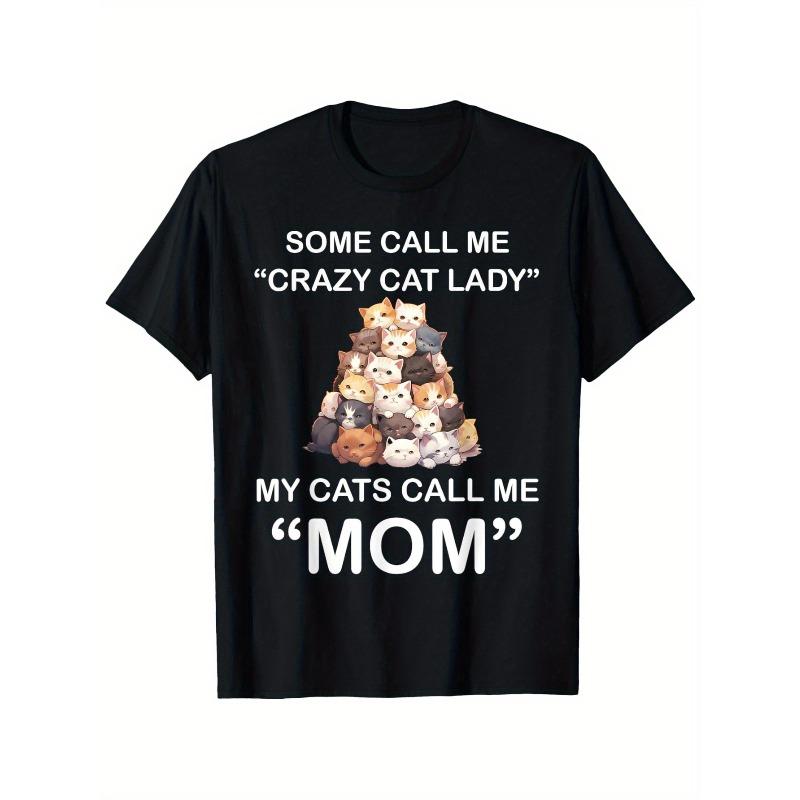 European sizes Funny Cat T-Shirt for Men - Crazy Cat Lady Design, Black, Short-Sleeve, Round Neck, Regular Fit 4XL чорний
European sizes Funny Cat T-Shirt for Men - Crazy Cat Lady Design, Black, Short-Sleeve, Round Neck, Regular Fit 4XL чорний