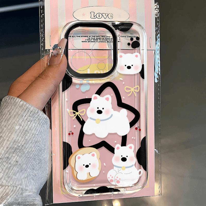 Star West Highland Puppy iPhone 16 Pro Max Case for Apple 13/15/12/11/XR - Cartoon Design 14 PRO MAX
Star West Highland Puppy iPhone 16 Pro Max Case for Apple 13/15/12/11/XR - Cartoon Design 14 PRO MAX