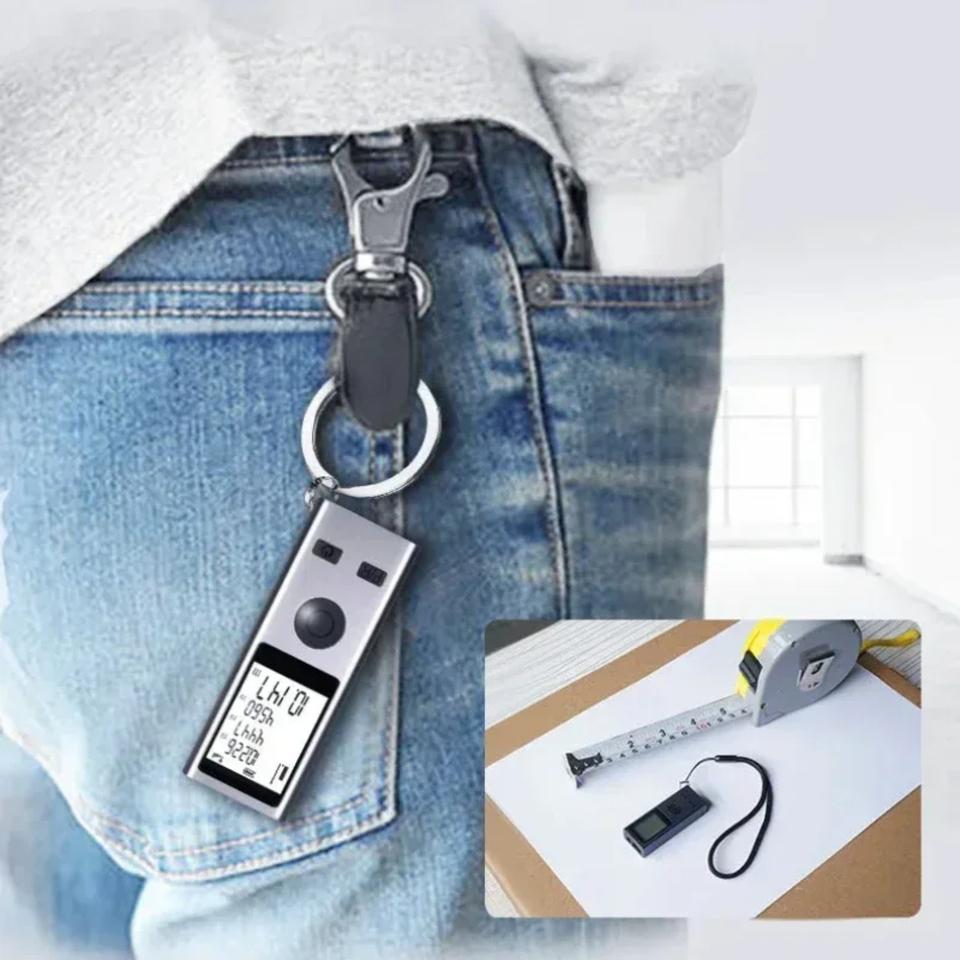 Интеллектуальный портативный мини цифровой лазерный дальномер 30m серый
Интеллектуальный портативный мини цифровой лазерный дальномер 30m серый