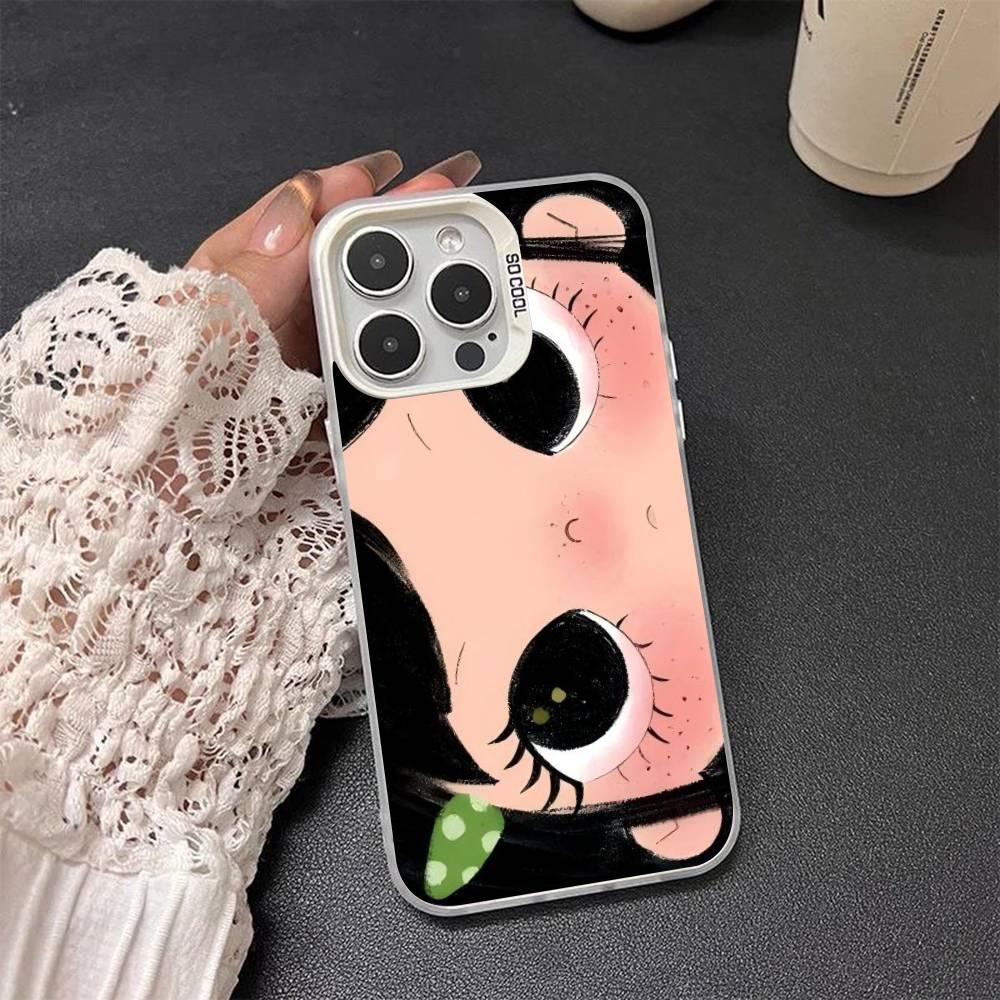 Kawaii Cute Black Big Eyes Cool Colored Silver frosted For iPhone Phone Case 17 16 15 14 13 12 11 Pro Max XR Plus Shockproof iPhone 12 mini
Kawaii Cute Black Big Eyes Cool Colored Silver frosted For iPhone Phone Case 17 16 15 14 13 12 11 Pro Max XR Plus Shockproof iPhone 12 mini