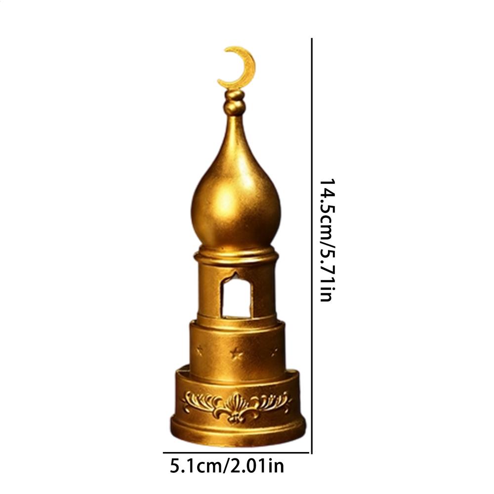 LED Candle Decorative Light Tower Moon Battery Powered Lantern Middle Eastern Ramadan Mini Golden Moon Tower Flameless Candle
LED Candle Decorative Light Tower Moon Battery Powered Lantern Middle Eastern Ramadan Mini Golden Moon Tower Flameless Candle