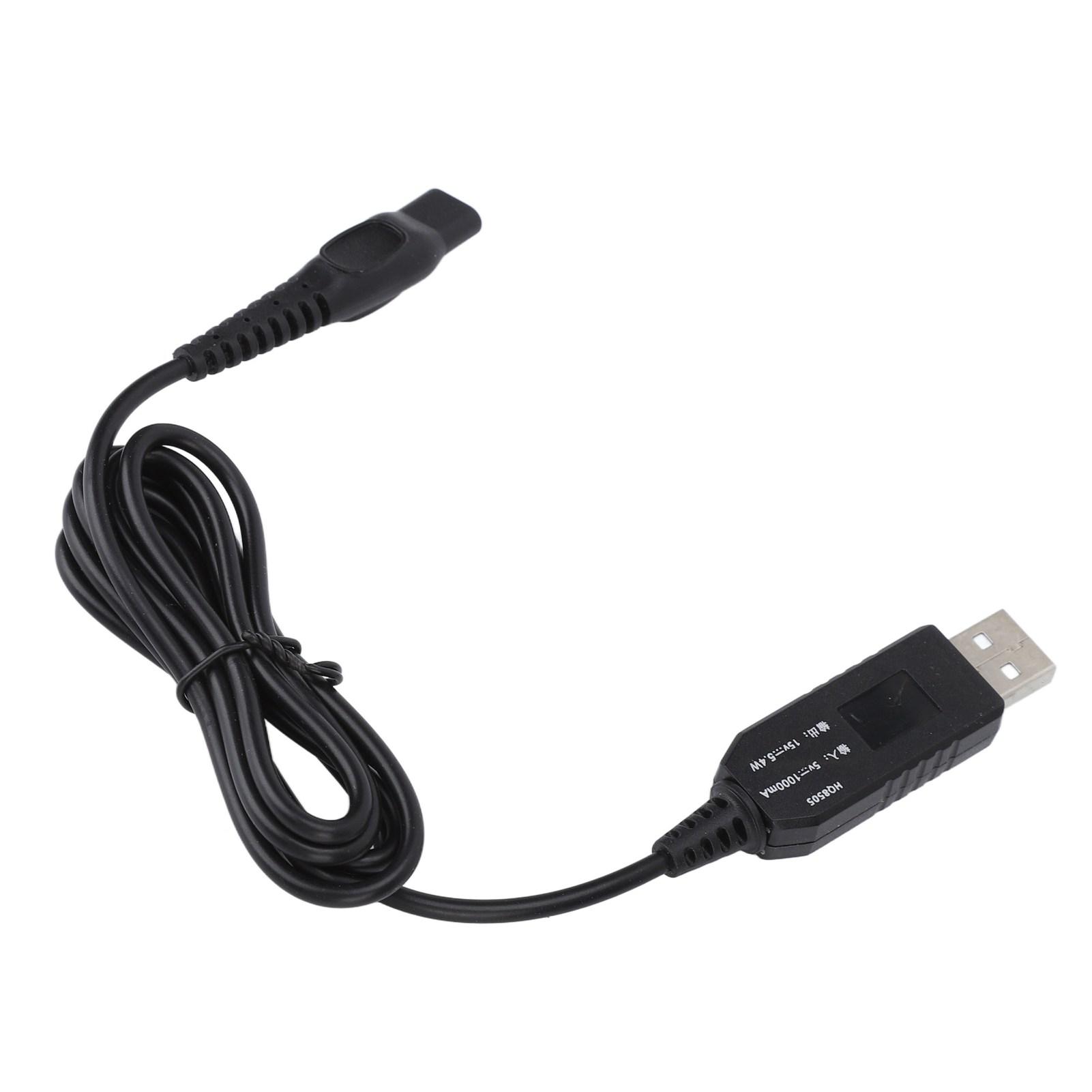 Electric Shaver Razor Charger Cord 15V Professional Beard Trimmer USB Charging Cable Fit for HQ8505
Electric Shaver Razor Charger Cord 15V Professional Beard Trimmer USB Charging Cable Fit for HQ8505