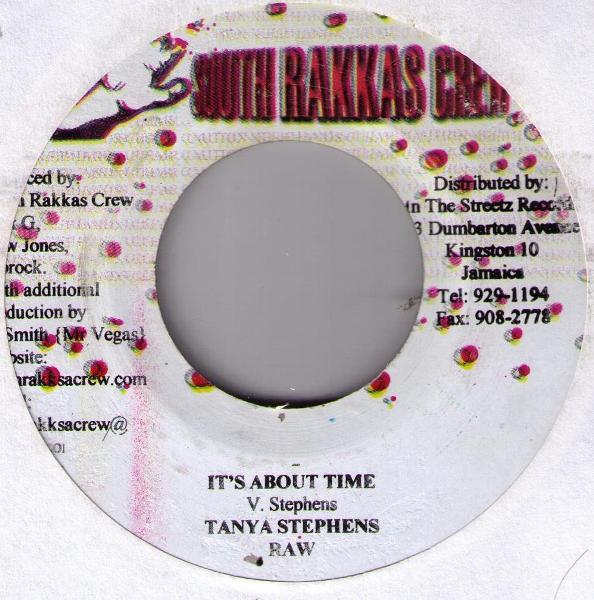 7inch Record TANYA STEPHENS - It s About Time NONE South Rakkas Cr 2003 Jamaica Reggae, Ska & Dub Used
7inch Record TANYA STEPHENS - It s About Time NONE South Rakkas Cr 2003 Jamaica Reggae, Ska & Dub Used