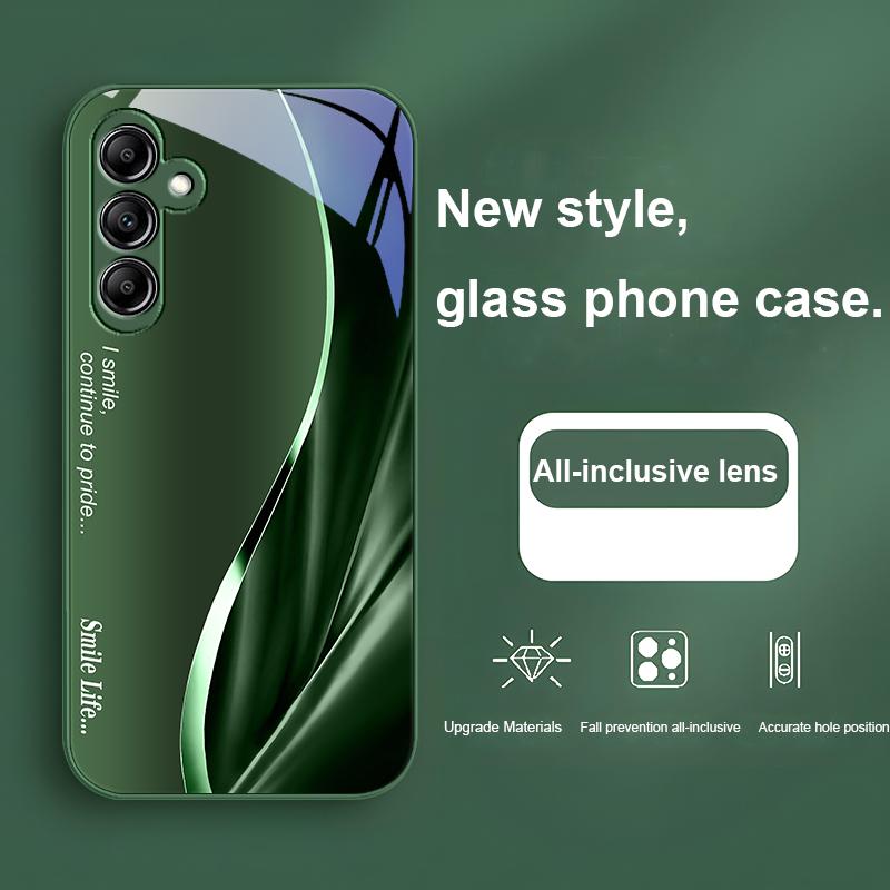 Glass phone case for Samsung Galaxy A01 A02 A03 Core A04 A14 4G A13 A54 A34 31 20 25 23 22 5G S21 Ultra S20 Smile blue purple Samsung A21s
Glass phone case for Samsung Galaxy A01 A02 A03 Core A04 A14 4G A13 A54 A34 31 20 25 23 22 5G S21 Ultra S20 Smile blue purple Samsung A21s