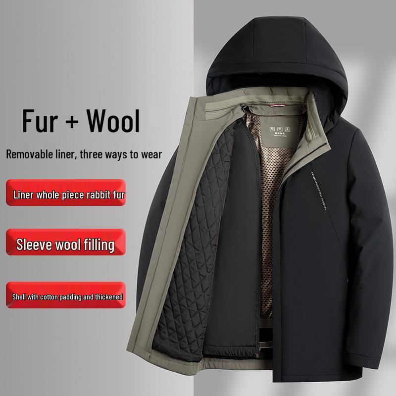 2025 Men s 3-in-1 Winter Coat with Removable Fur Lining 4XL чорний
2025 Men s 3-in-1 Winter Coat with Removable Fur Lining 4XL чорний