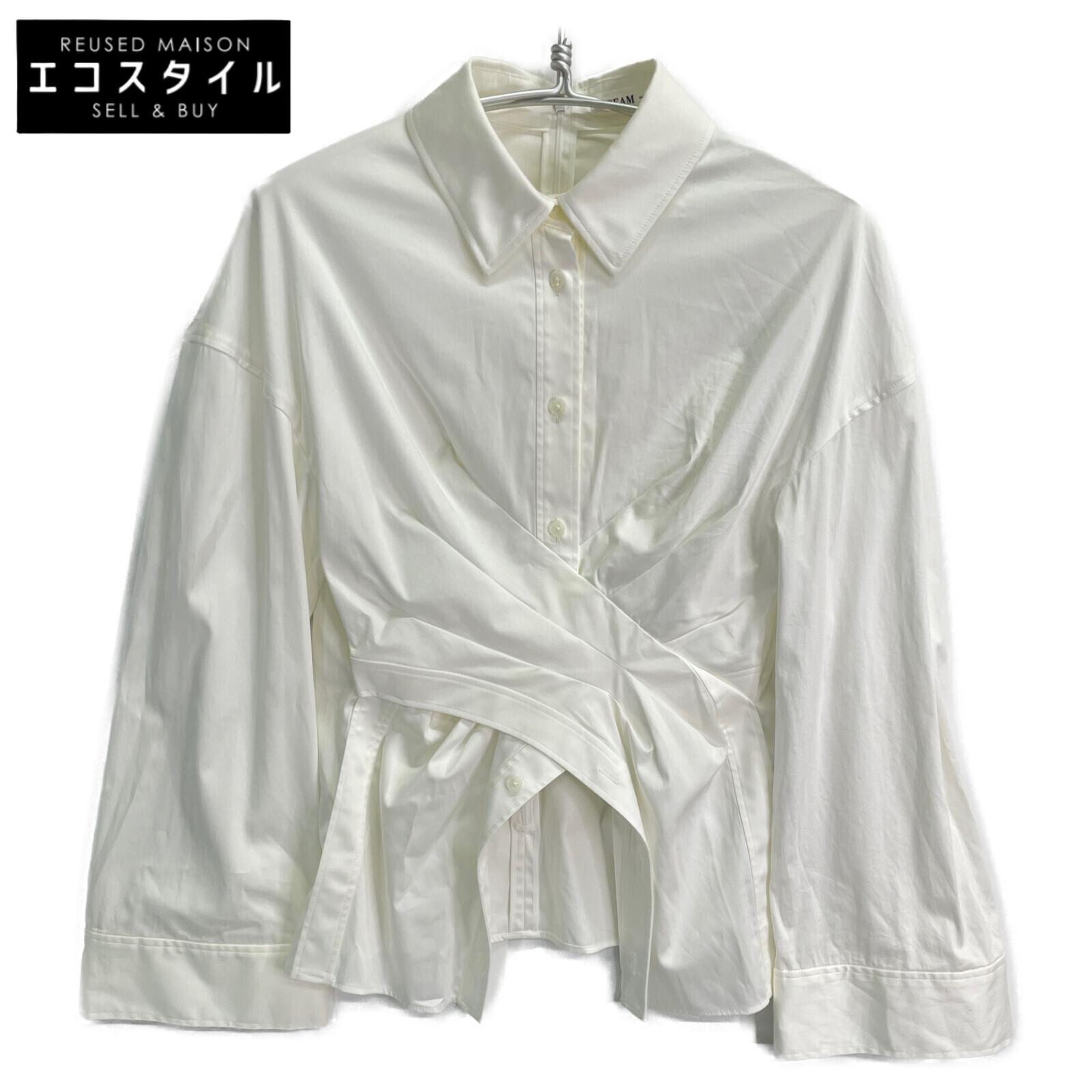 ADEAM 43324 White LeWitt Shirt Gathered Long Sleeve Shirt tops 2 whiteUsed
ADEAM 43324 White LeWitt Shirt Gathered Long Sleeve Shirt tops 2 whiteUsed