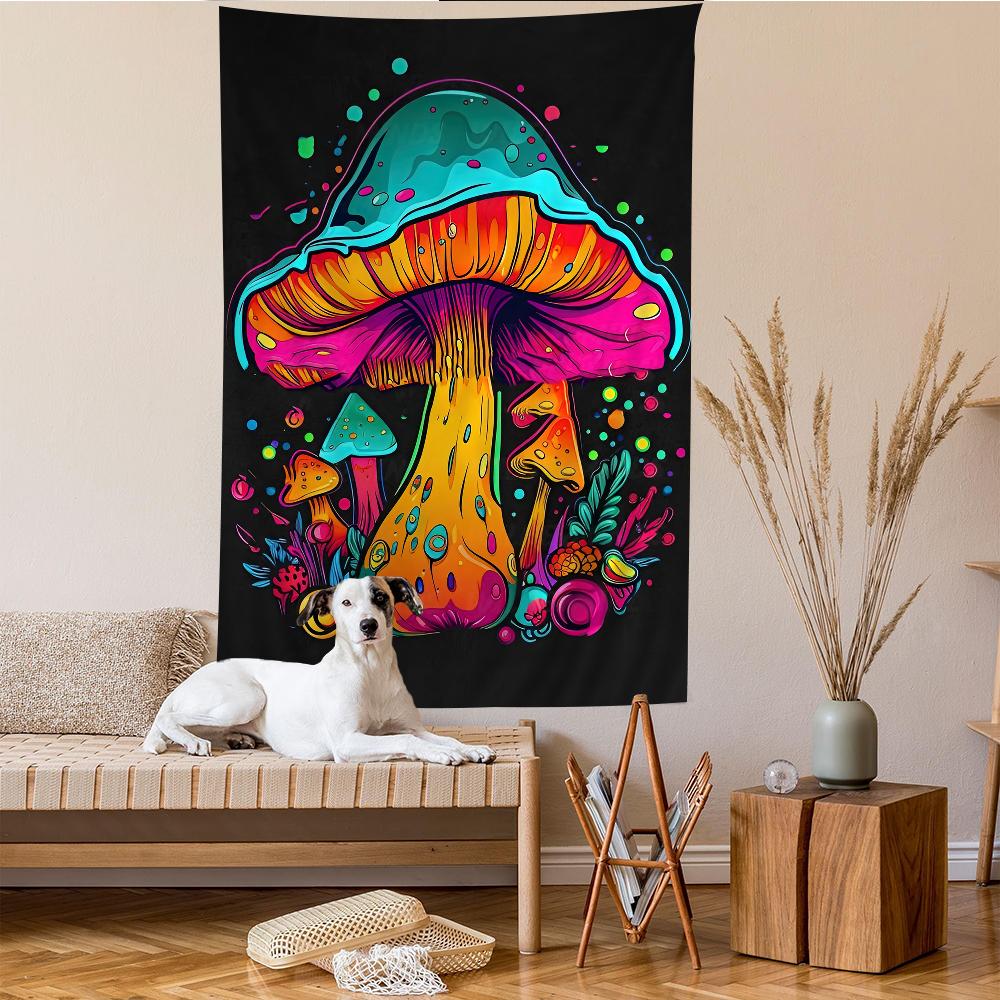 80S Trippy Skeleton Neon Psychedelic Mushroom Hanging Bohemian Tapestry Bohemian Wall Tapestries Mandala Kawaii Room Decor 74x94cm(29x37in)
80S Trippy Skeleton Neon Psychedelic Mushroom Hanging Bohemian Tapestry Bohemian Wall Tapestries Mandala Kawaii Room Decor 74x94cm(29x37in)