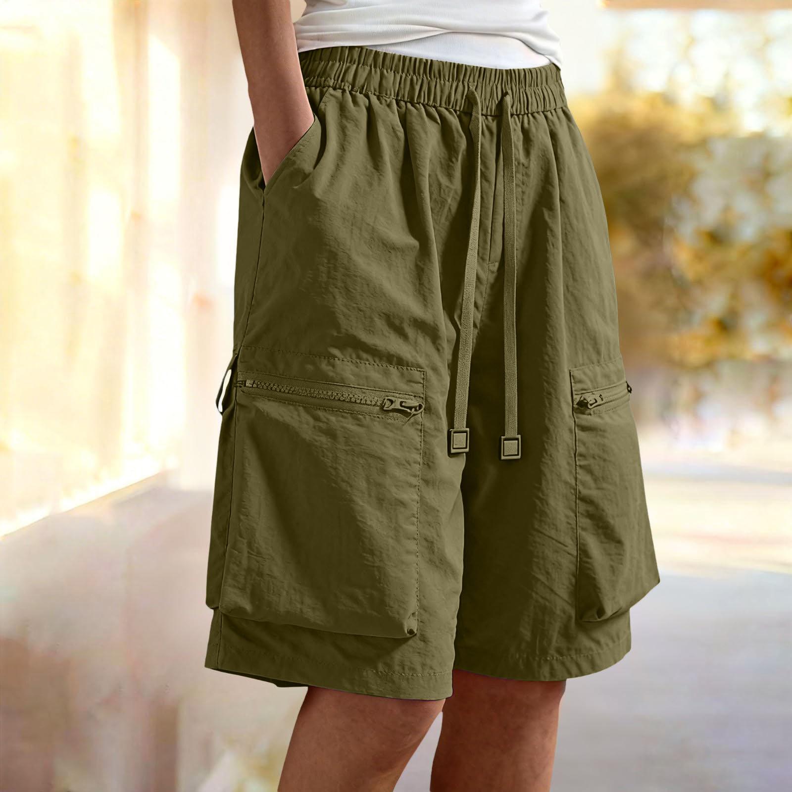 Casual Drawstring Waist Cargo Shorts with Zipper Pockets and Loose Fit Design for Everyday Wear Men Women L армия зеленый
Casual Drawstring Waist Cargo Shorts with Zipper Pockets and Loose Fit Design for Everyday Wear Men Women L армия зеленый