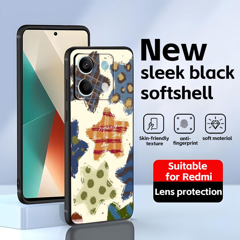Cool pattern Phone Case For Redmi Note 14 13 12 11 Pro Plus S 5G 14C A3 Soft Black Phone Cover Redmi Note 14 Pro 4G (Global)
Cool pattern Phone Case For Redmi Note 14 13 12 11 Pro Plus S 5G 14C A3 Soft Black Phone Cover Redmi Note 14 Pro 4G (Global)