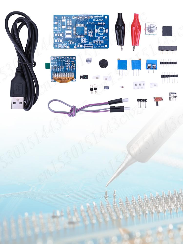 Mini DOS LCD Digital Oscilloscope STC8K8A Single Chip Digital Oscilloscope Kit DIY Parts Electronic Welding Training without casing
Mini DOS LCD Digital Oscilloscope STC8K8A Single Chip Digital Oscilloscope Kit DIY Parts Electronic Welding Training without casing