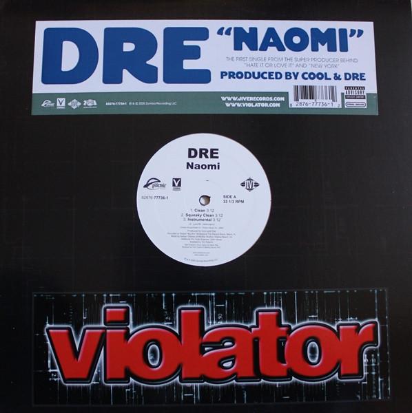 12inch Record DRE - Naomi 82876777361 Epidemic Music, 2005 US Rap & Hip-Hop/R&B Used
12inch Record DRE - Naomi 82876777361 Epidemic Music, 2005 US Rap & Hip-Hop/R&B Used
