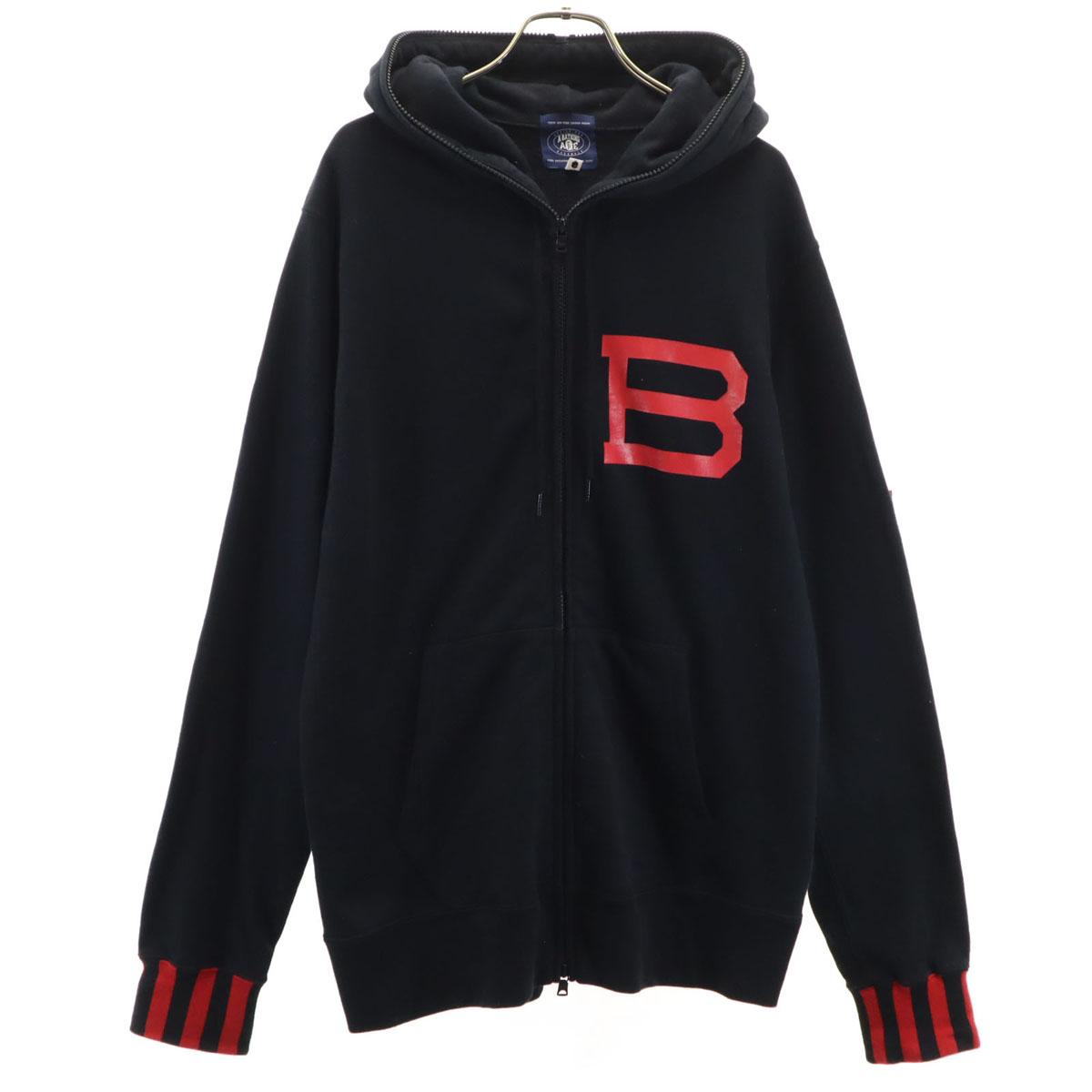 A BATHING APE made in Japan Long sleeve sweat Zip hoodie L black Men s Used
A BATHING APE made in Japan Long sleeve sweat Zip hoodie L black Men s Used