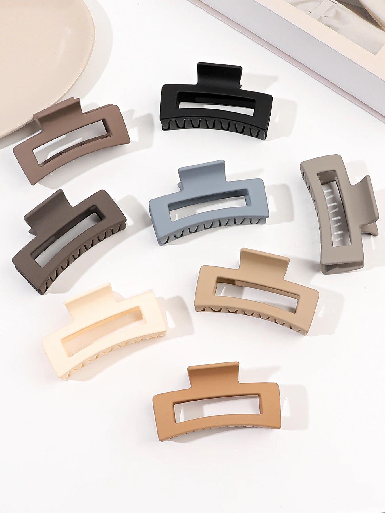 8pcs Set of Rectangular Hair Clips Solid Color Hair Clips Elegant Hair Clips for All Hairstyles Ladies Non-slip Hair Clips
8pcs Set of Rectangular Hair Clips Solid Color Hair Clips Elegant Hair Clips for All Hairstyles Ladies Non-slip Hair Clips