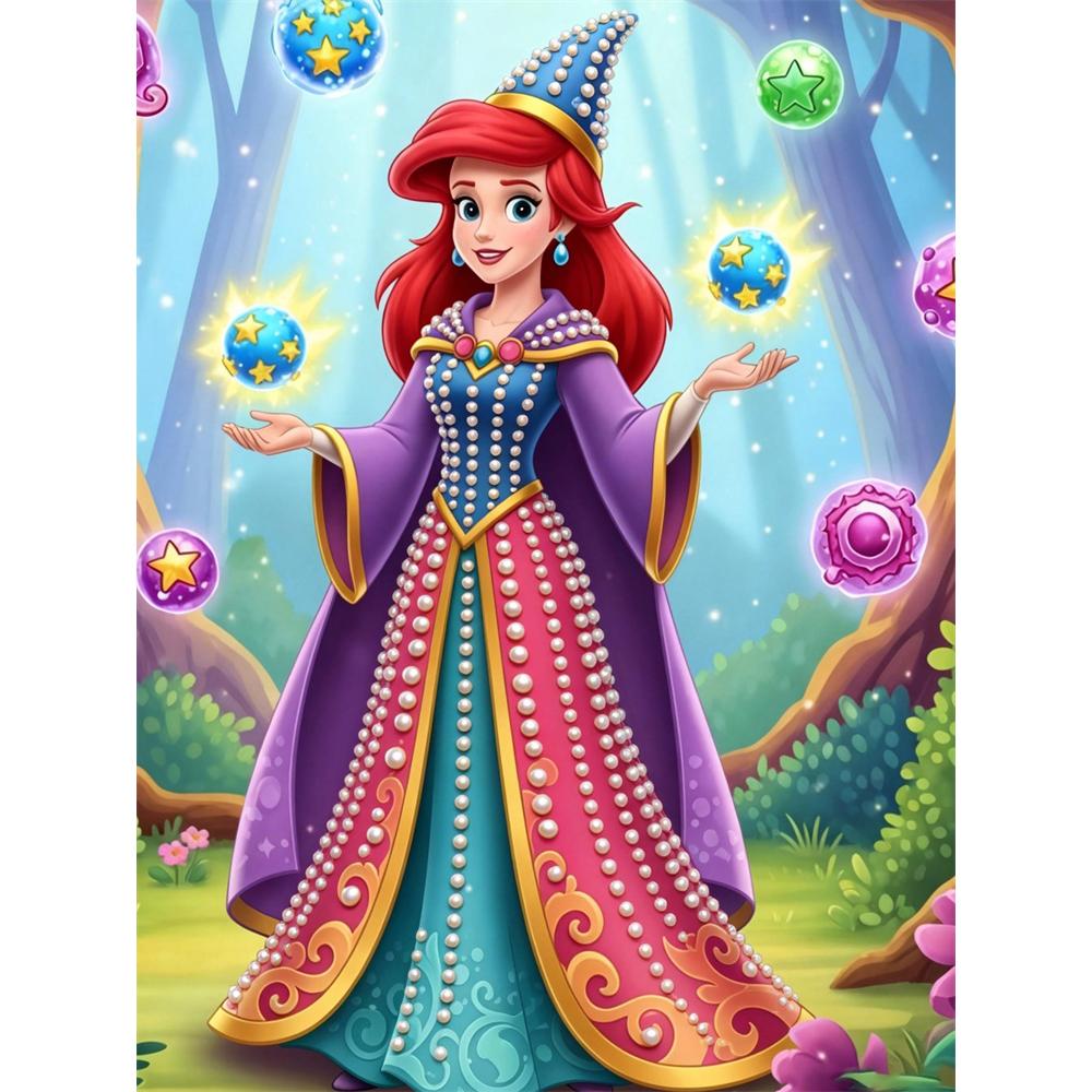 Набір для малювання перлами Disney: Чарівний Ліс Аріель Шоу Блискучі Картини Рукоділля Декор Стіни Будинку Ручний Подарунок 45x55cm
Набір для малювання перлами Disney: Чарівний Ліс Аріель Шоу Блискучі Картини Рукоділля Декор Стіни Будинку Ручний Подарунок 45x55cm