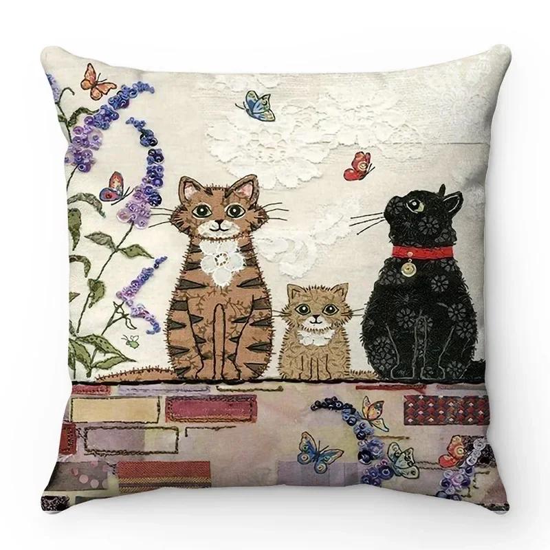 Cute Cartoon Anime Black Cat Retro Bicycle Printed Square Pillowslip Polyester Cushion Cover Pillowcase Living Room Home Decor 30x30cm чорний
Cute Cartoon Anime Black Cat Retro Bicycle Printed Square Pillowslip Polyester Cushion Cover Pillowcase Living Room Home Decor 30x30cm чорний