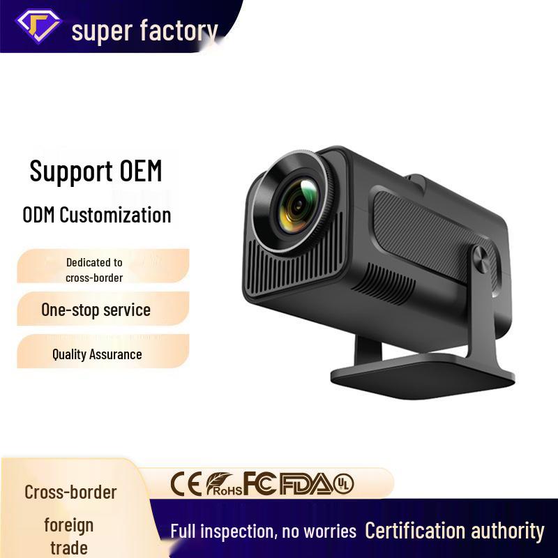 HY320 Mini HD 4K Android WiFi Portable Projector with Short Throw and 1080P Display AU Standard
HY320 Mini HD 4K Android WiFi Portable Projector with Short Throw and 1080P Display AU Standard