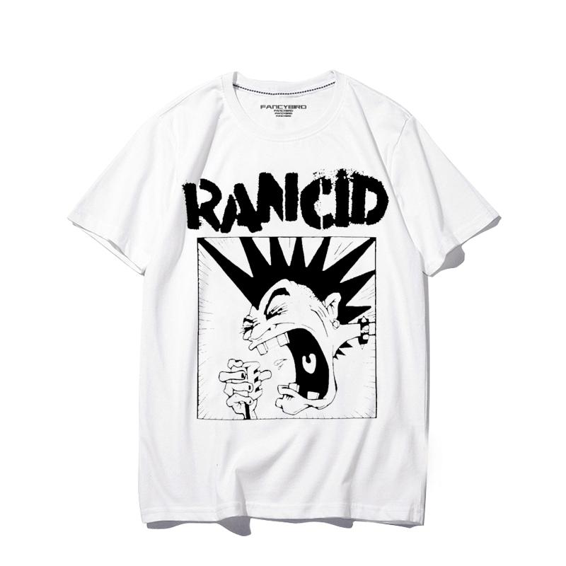 Rancid Stink Band West Coast High Street Oversize Super Fire Tide Brand Shortsleeved Unisexs and Womens Print Tshirt 4XL
Rancid Stink Band West Coast High Street Oversize Super Fire Tide Brand Shortsleeved Unisexs and Womens Print Tshirt 4XL