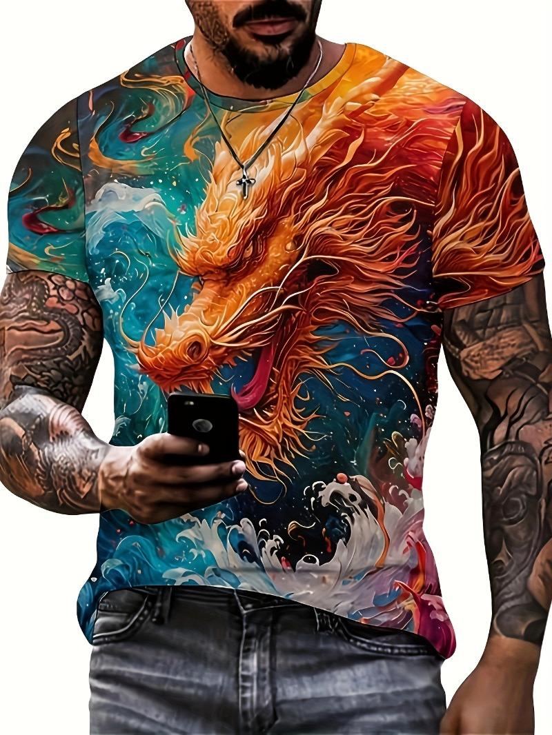 Colorful Gold Dragon Men s T-Shirt S
Colorful Gold Dragon Men s T-Shirt S