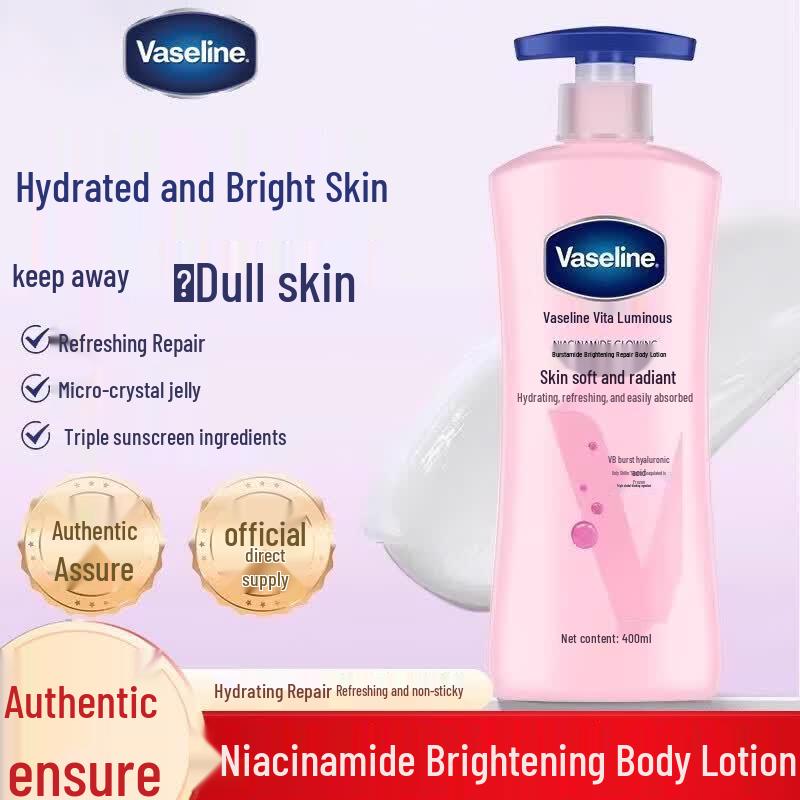 Лосьон для тела Vaseline Niacinamide Brightening Repair
Лосьон для тела Vaseline Niacinamide Brightening Repair