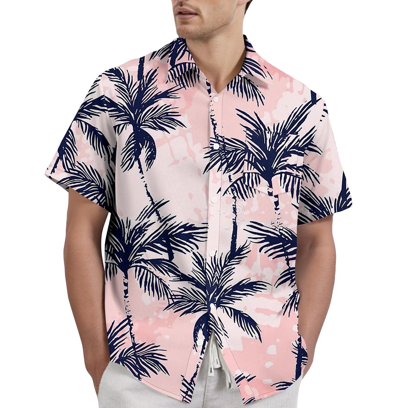 Hawaiian Print - Men s Casual Short Sleeved Shirt L білий
Hawaiian Print - Men s Casual Short Sleeved Shirt L білий
