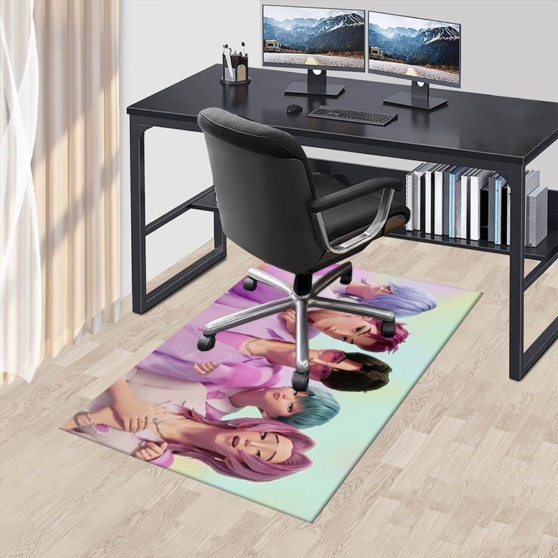 Pastel Rainbow Fashion CollectionOffic Chair Mat, K-pop Theme Carpet, Non-slip, Soft and Durable Leisure Rug for Interior Decoration, Perfec 60cm by 90cm
Pastel Rainbow Fashion CollectionOffic Chair Mat, K-pop Theme Carpet, Non-slip, Soft and Durable Leisure Rug for Interior Decoration, Perfec 60cm by 90cm