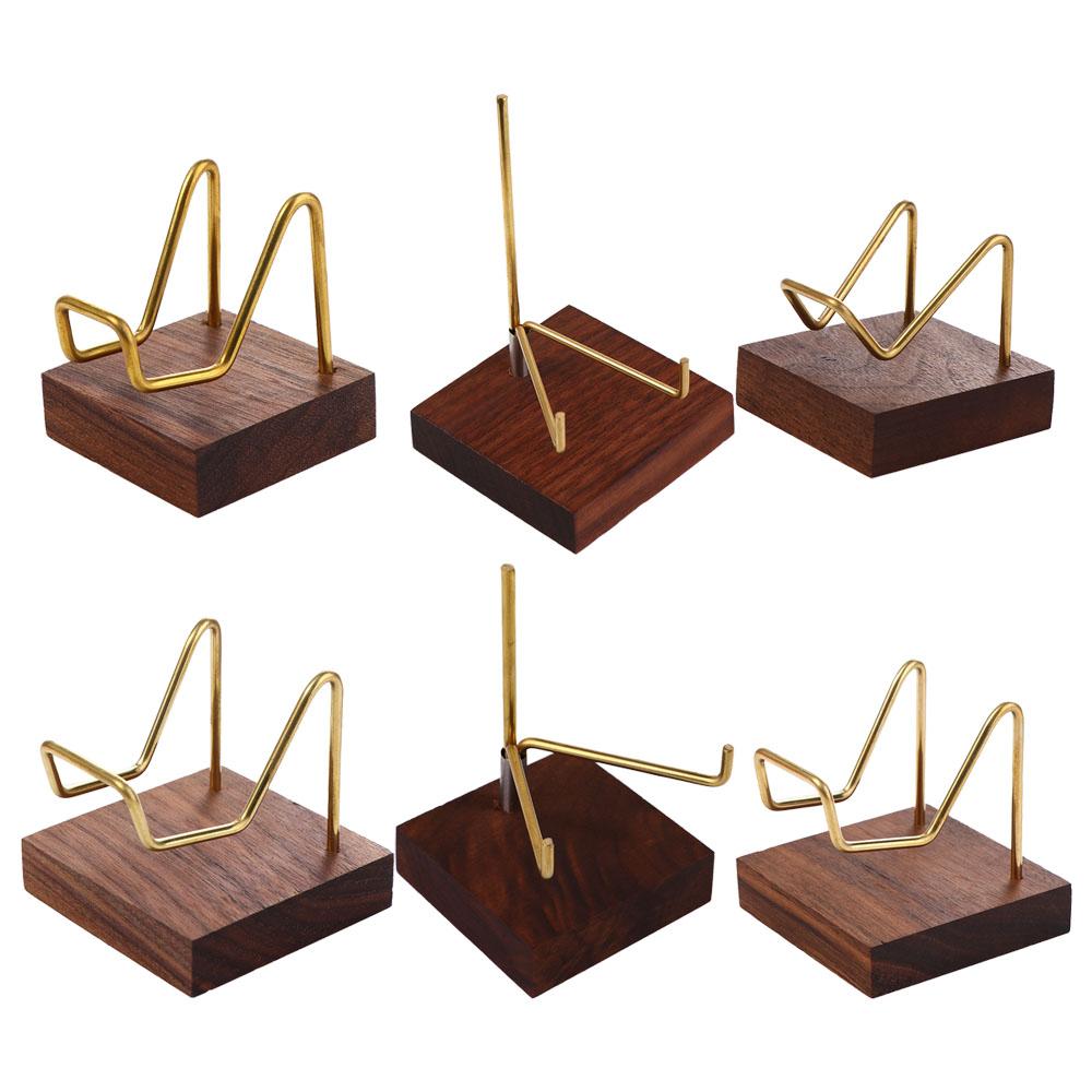 Walnut Base Ores Agate Rocks Home Decoraition Mineral Stand Wood Support Base Rack Display Holder S-A
Walnut Base Ores Agate Rocks Home Decoraition Mineral Stand Wood Support Base Rack Display Holder S-A