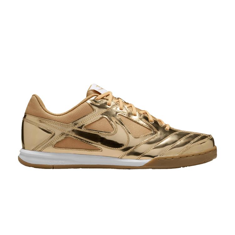 Nike Кроссовки унисекс Gato LV8 Liquid Gold Металлик-золотой Белый Резина-светло-коричневый IB3566-700 42
Nike Кроссовки унисекс Gato LV8 Liquid Gold Металлик-золотой Белый Резина-светло-коричневый IB3566-700 42