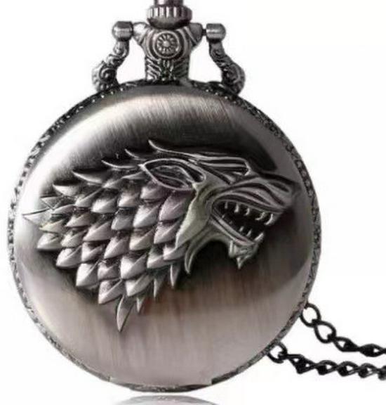Винтажные карманные часы-кулон с откидной крышкой «Тотем волка»
Винтажные карманные часы-кулон с откидной крышкой «Тотем волка»
