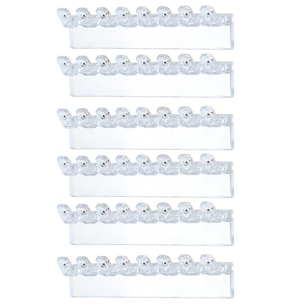 6Pcs Wall Hanger Jewelry Hanging Hooks Plastic Jewelry Organizer Stand Earrings Necklaces 6Pcs прозрачный
6Pcs Wall Hanger Jewelry Hanging Hooks Plastic Jewelry Organizer Stand Earrings Necklaces 6Pcs прозрачный