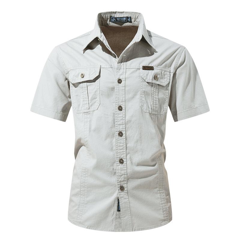 Quick Dry Short Sleeve Shirts Men s Sun Protection Work Cargo Shorts Mesh Breathable Hiking Fishing Shirts Man Large Size Overalls XXXXXL
Quick Dry Short Sleeve Shirts Men s Sun Protection Work Cargo Shorts Mesh Breathable Hiking Fishing Shirts Man Large Size Overalls XXXXXL