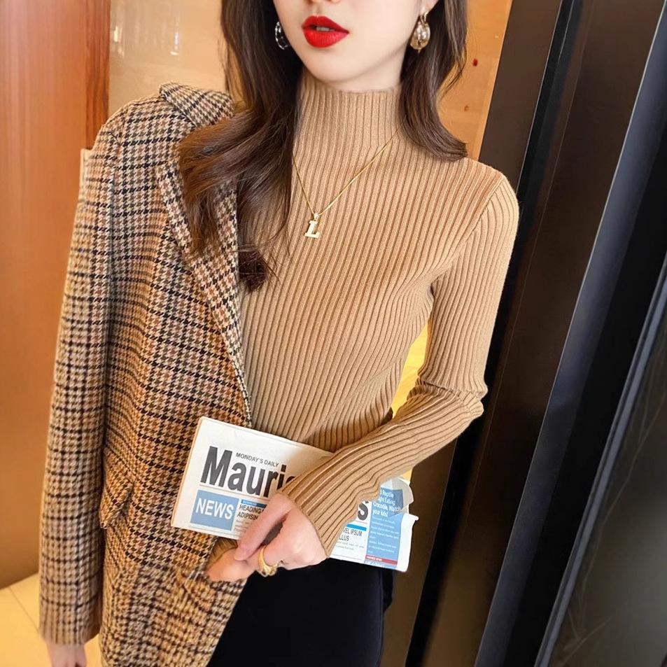 Women s Slim Fit Half High Neck Knit Sweater – Versatile Long Sleeve Base Layer for Autumn/Winter One Size червоний
Women s Slim Fit Half High Neck Knit Sweater – Versatile Long Sleeve Base Layer for Autumn/Winter One Size червоний