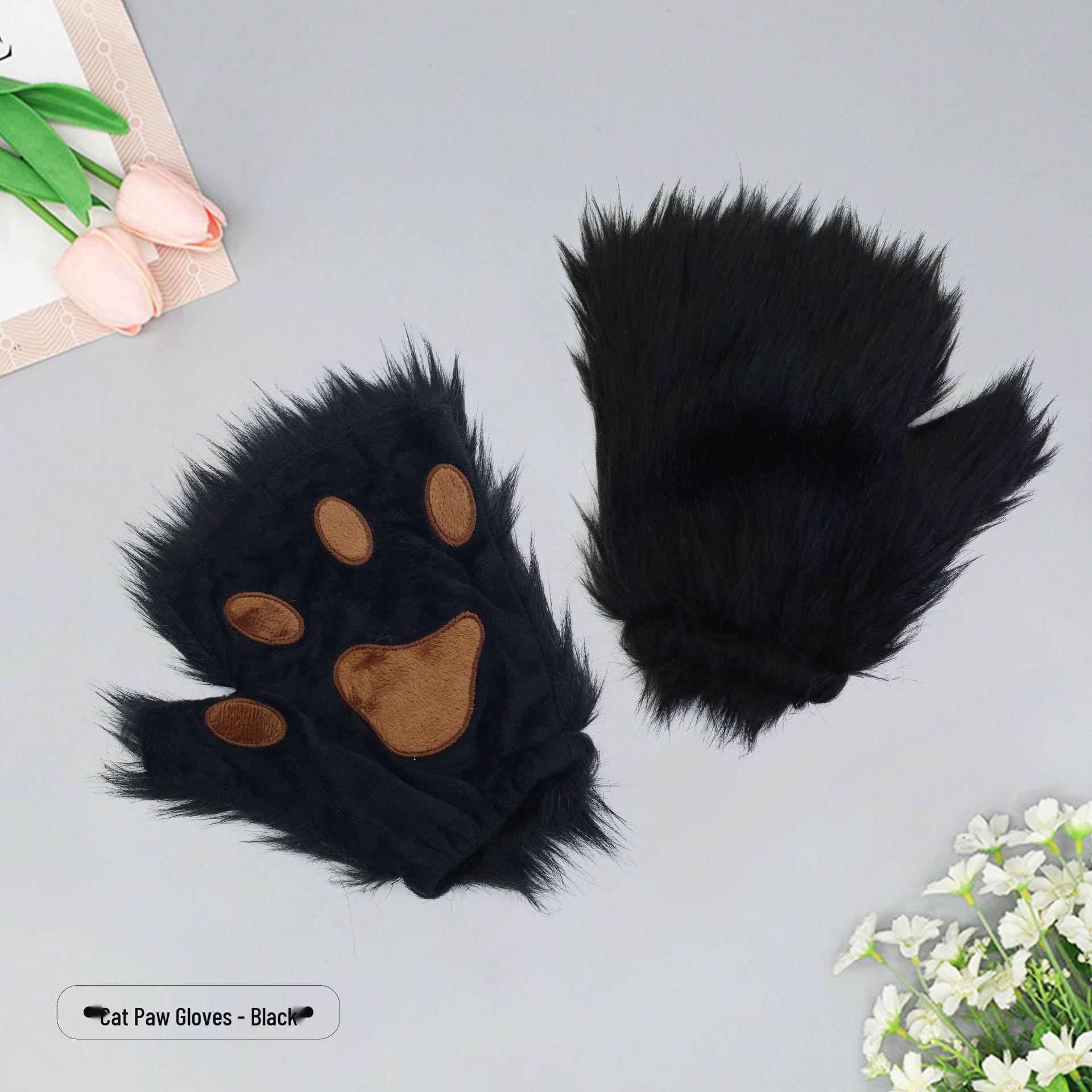 Різдвяний Косплей Набір: Милі рукавиці у вигляді ведмежих лап та плюшева маска на пів обличчя єнота One Size
Різдвяний Косплей Набір: Милі рукавиці у вигляді ведмежих лап та плюшева маска на пів обличчя єнота One Size