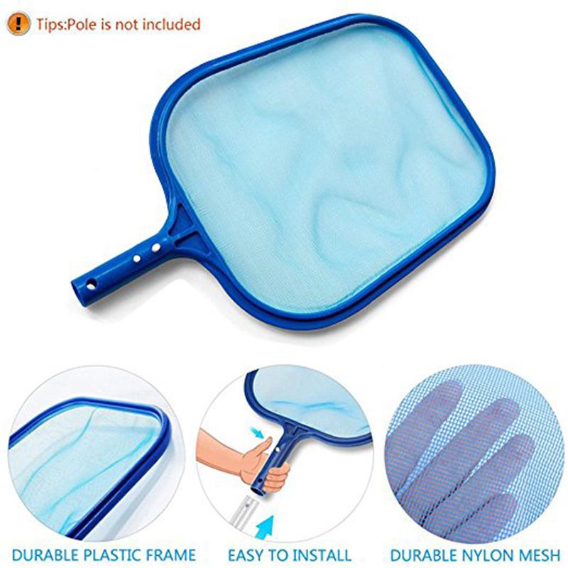 Swimming Pool Leaf Skimmer Net Fine Mesh Polypropylene Filter Debris Cleaning Mesh Net for Pool Pond Type A
Swimming Pool Leaf Skimmer Net Fine Mesh Polypropylene Filter Debris Cleaning Mesh Net for Pool Pond Type A
