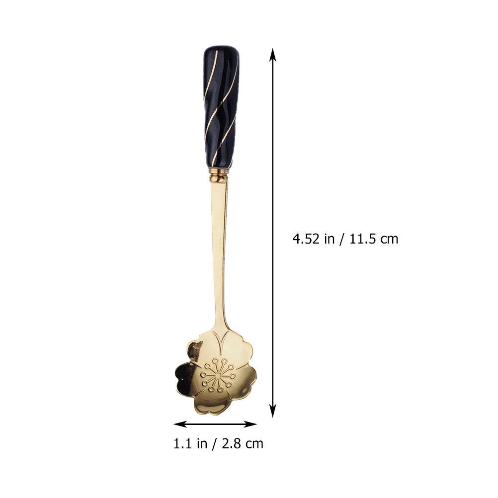 4Pcs Flower Shape Ceramic Handle Spoon Fresh Beautiful Elegant Coffee Scoop for Dessert Ice Cream Sugar Multipurpose Kitchen золотистый
4Pcs Flower Shape Ceramic Handle Spoon Fresh Beautiful Elegant Coffee Scoop for Dessert Ice Cream Sugar Multipurpose Kitchen золотистый