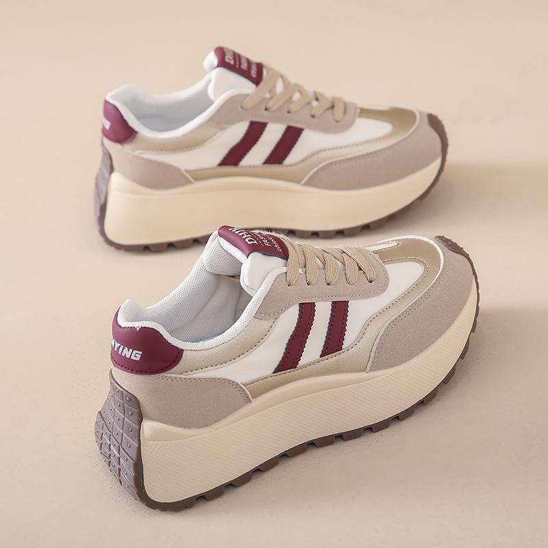 Вафельные кроссовки с узкой талией Forrest Gump женские 2025 весна новые на толстой подошве с мягкой подошвой беговые амортизирующие повседневные кроссовки для папы 40
Вафельные кроссовки с узкой талией Forrest Gump женские 2025 весна новые на толстой подошве с мягкой подошвой беговые амортизирующие повседневные кроссовки для папы 40