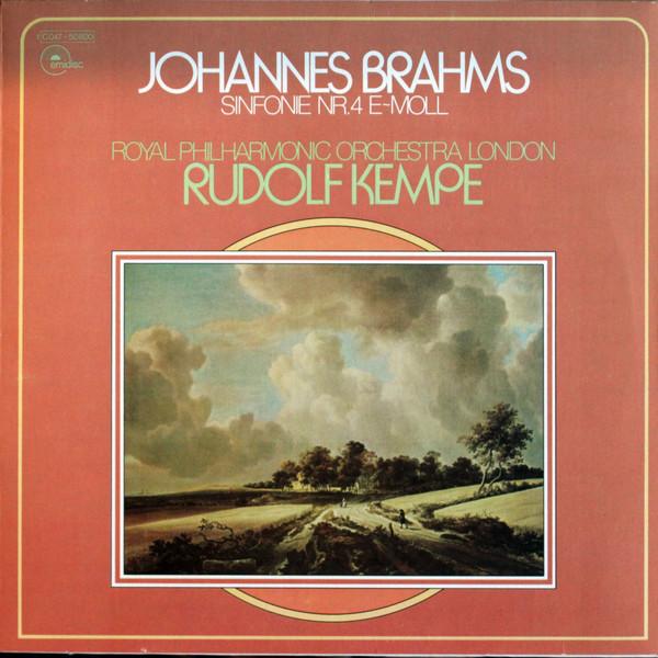 LP Record RUDOLF KEMPE THE ROYAL PHILHARMONI Brahms Sinfonie Nr. 4 EMoll 1C04750800 EMIDISC Germany Classical Used
LP Record RUDOLF KEMPE THE ROYAL PHILHARMONI Brahms Sinfonie Nr. 4 EMoll 1C04750800 EMIDISC Germany Classical Used