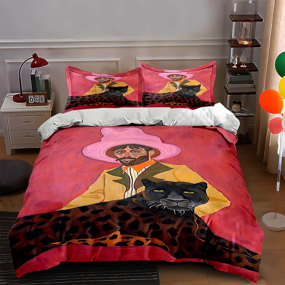 Pink-hatted figure. Bedding Duvet cover sets Duvet covers Pillowcases gifts (1 * Duvet Cover 2 * Pillowcases, without duvet insert) 135x200cm
Pink-hatted figure. Bedding Duvet cover sets Duvet covers Pillowcases gifts (1 * Duvet Cover 2 * Pillowcases, without duvet insert) 135x200cm