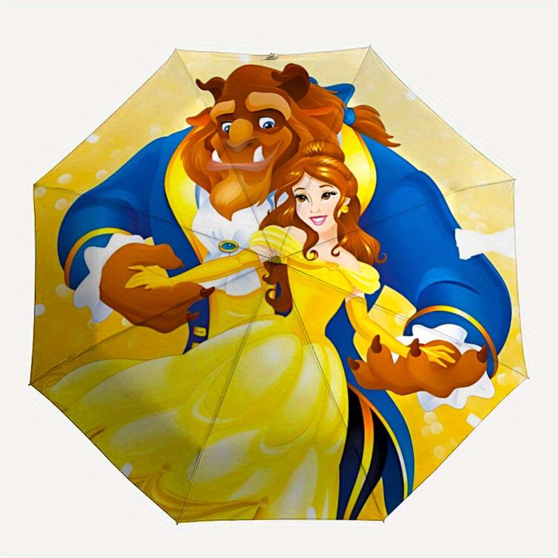1pc Beauty and the Beast Automatic Folding Umbrella, 8-Rib Portable & Foldable Design, All-Season Use, Highqualityy0722054
1pc Beauty and the Beast Automatic Folding Umbrella, 8-Rib Portable & Foldable Design, All-Season Use, Highqualityy0722054