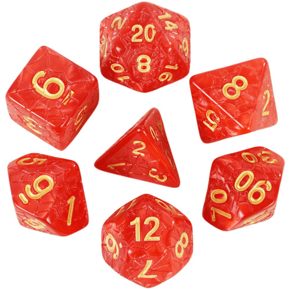 Набор многогранных игральных костей с мрамором 7 шт. игральных костей DND для настольных игр /аксессуары для вечеринок по обучению математике, игральные кости с гравировкой в виде паутины красный
Набор многогранных игральных костей с мрамором 7 шт. игральных костей DND для настольных игр /аксессуары для вечеринок по обучению математике, игральные кости с гравировкой в виде паутины красный