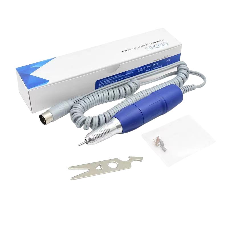 Professional Nail Drill Machine Set: STRONG 207 Control Box & 35,000 RPM 120II Handlepiece for Manicure, Pedicure & Nail Art
Professional Nail Drill Machine Set: STRONG 207 Control Box & 35,000 RPM 120II Handlepiece for Manicure, Pedicure & Nail Art