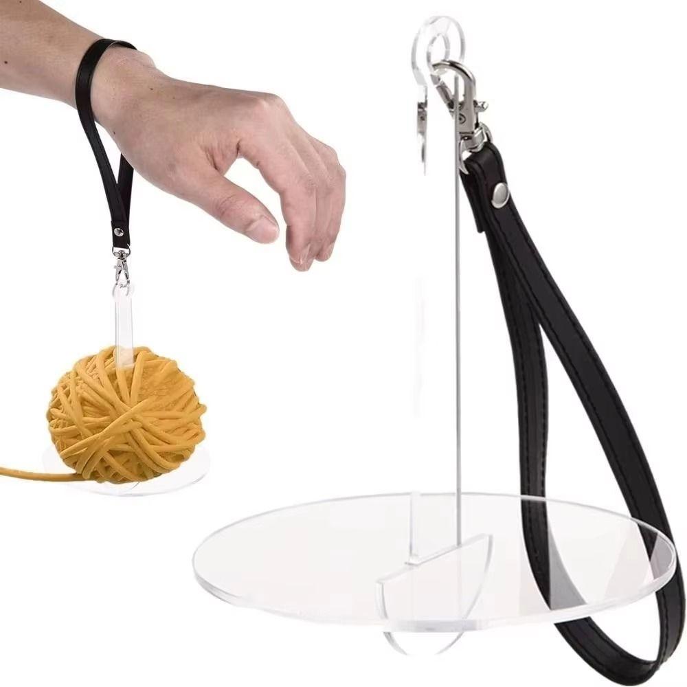 Detachable Acrylic Yarn Ball Stand with Wrist Strap Wool Ball Winder Craft Organizer чистий
Detachable Acrylic Yarn Ball Stand with Wrist Strap Wool Ball Winder Craft Organizer чистий