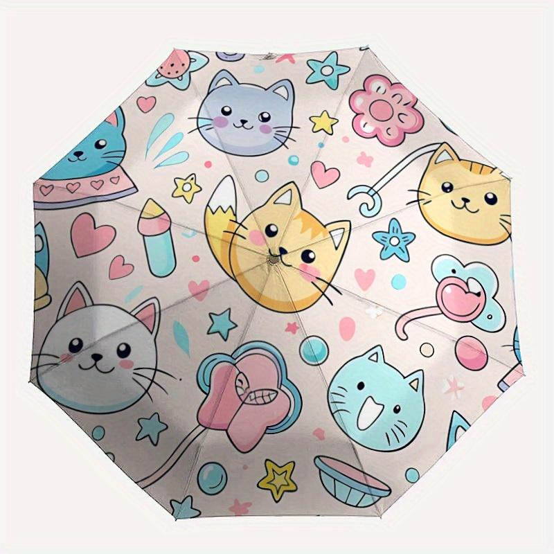 1pc Kawaii Cats Automatic Umbrella 8-Bone Design Compact Gear for Outdoor Travel, Perfect Holiday Gift yy250827094
1pc Kawaii Cats Automatic Umbrella 8-Bone Design Compact Gear for Outdoor Travel, Perfect Holiday Gift yy250827094