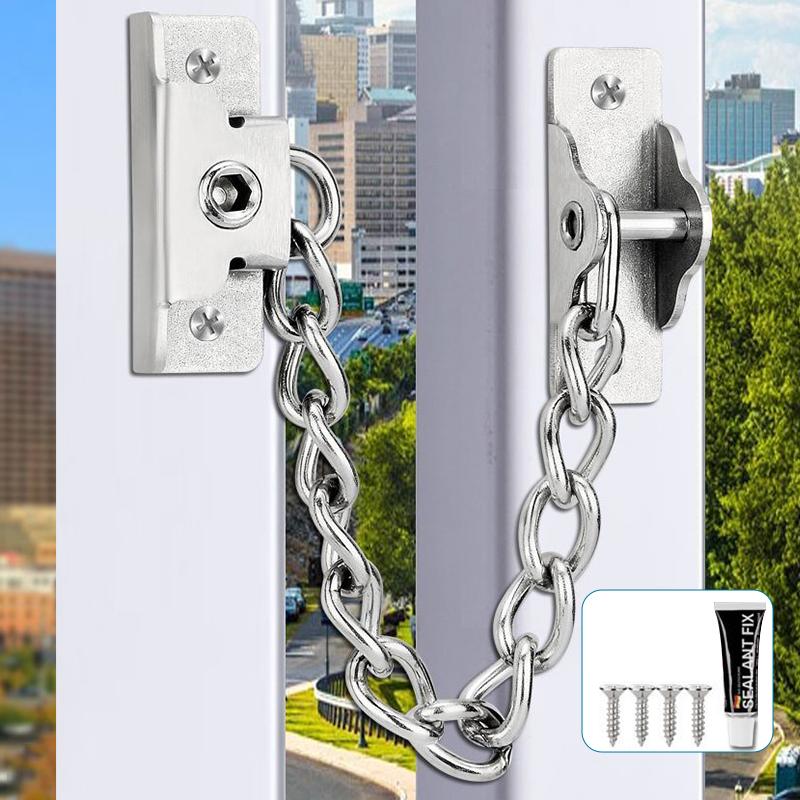 Black Window Child Safety Lock Limiter Casement Window Limiter Chain Outside Opening Window Protective Latch Safety Chain белый
Black Window Child Safety Lock Limiter Casement Window Limiter Chain Outside Opening Window Protective Latch Safety Chain белый
