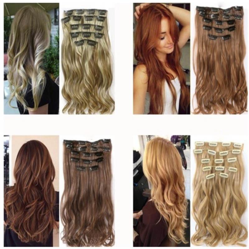 Волосы для наращивания на заколках на всю голову синтетические густые длинные 16 заколок прямые / вьющиеся парики 8
Волосы для наращивания на заколках на всю голову синтетические густые длинные 16 заколок прямые / вьющиеся парики 8