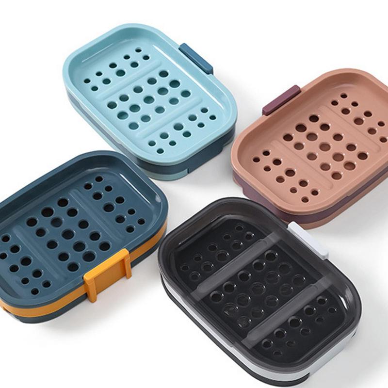 Self-Adhesive Bar Soap Dish Soap Rack No Drilling Wall Mounted Double Layer Soap Holder Soap Dish Soap Self-Adhesive Bathroom
Self-Adhesive Bar Soap Dish Soap Rack No Drilling Wall Mounted Double Layer Soap Holder Soap Dish Soap Self-Adhesive Bathroom