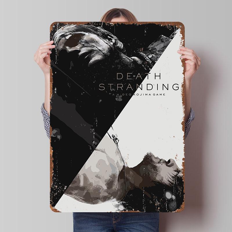 Death Stranding Game Tin Plaque Poster Customized Wall Art Retro Vintage Metal Signs for Man Cave Decoration At Home Wand Deko 7.9x11.8In(20x30cm)
Death Stranding Game Tin Plaque Poster Customized Wall Art Retro Vintage Metal Signs for Man Cave Decoration At Home Wand Deko 7.9x11.8In(20x30cm)