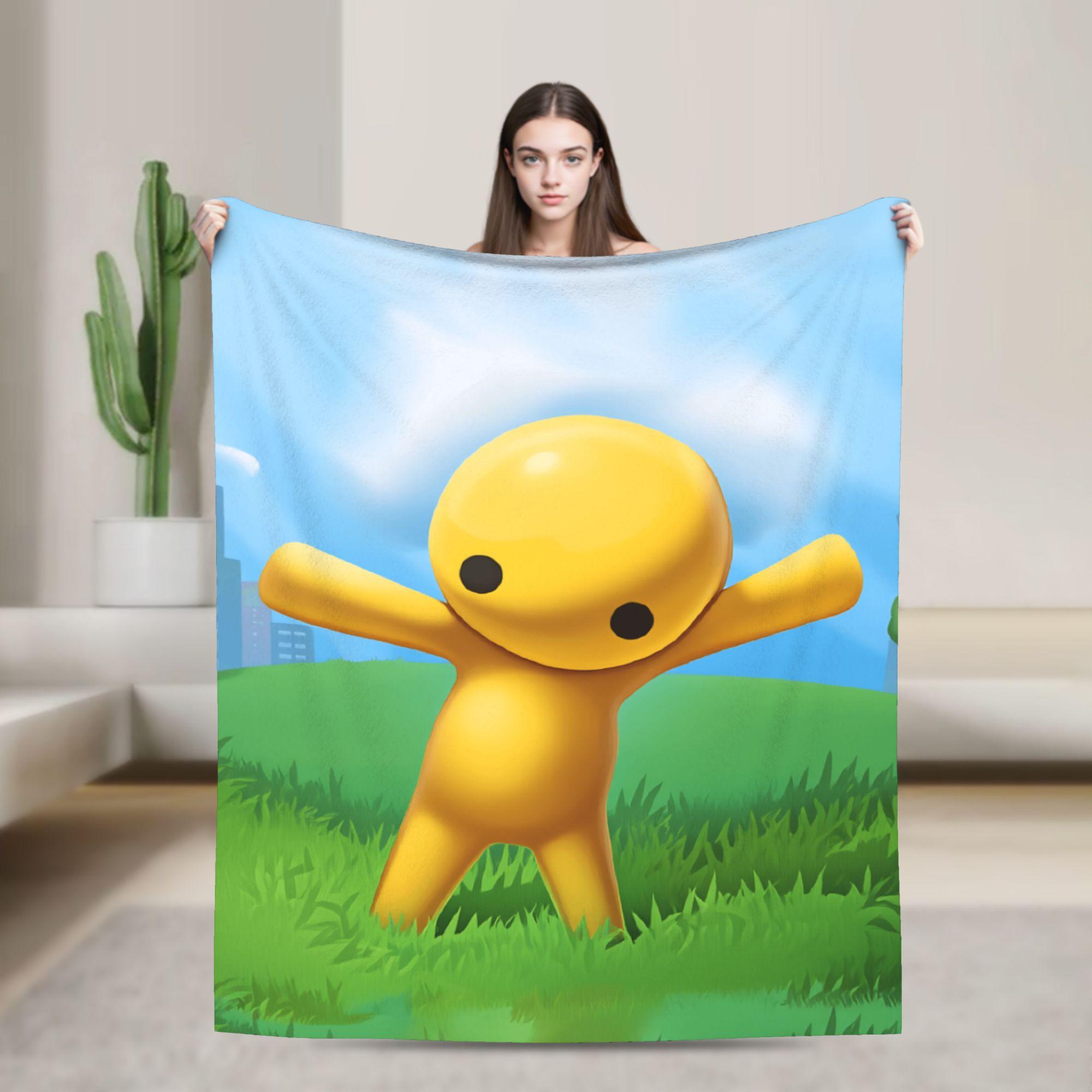 Wobbly Life Holiday Games Blankets Airplane Travel Flannel Throw Blanket For Couch Bed Soft Quality Bedspread Birthday Present 75cmx90cm
Wobbly Life Holiday Games Blankets Airplane Travel Flannel Throw Blanket For Couch Bed Soft Quality Bedspread Birthday Present 75cmx90cm